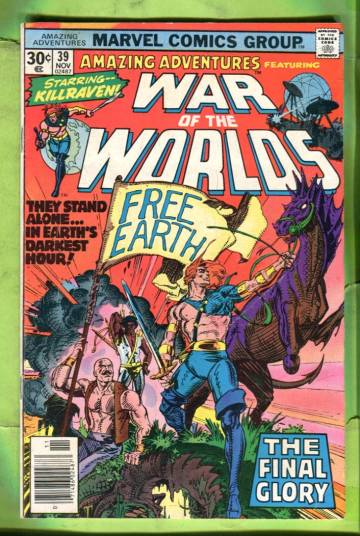 Amazing Adventures Vol. 1 #39 Nov 76