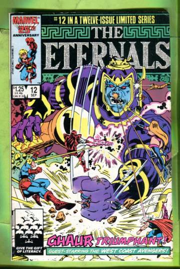 Eternals Vol. 2 #12 Sep 86