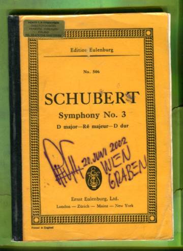 Symphony No. 3, D major