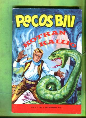 Pecos Bill 6/63 - Kotkan kallio