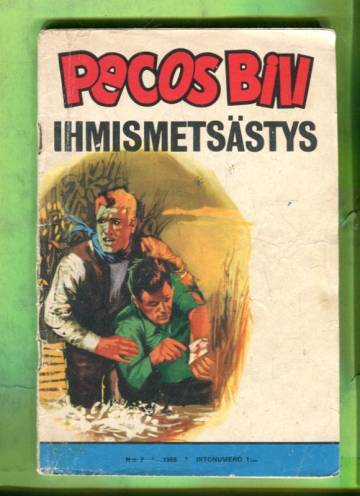 Pecos Bill 7/66 - Ihmismetsästys