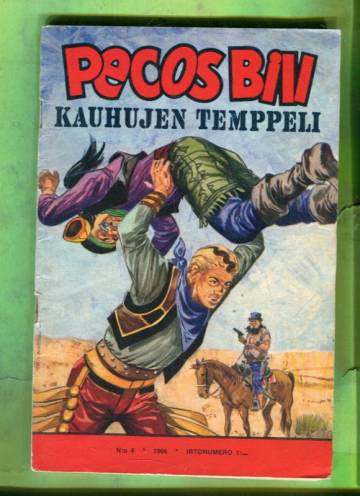 Pecos Bill 4/66 - Kauhujen temppeli