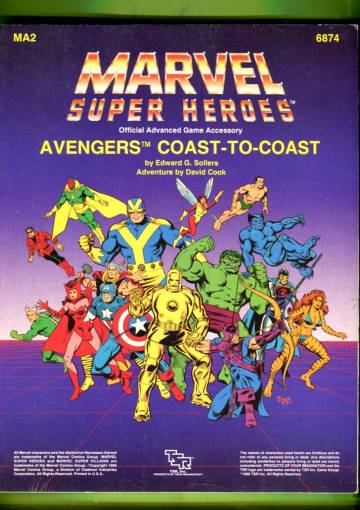 Marvel Super Heroes - Avangers Coast-to-Coast