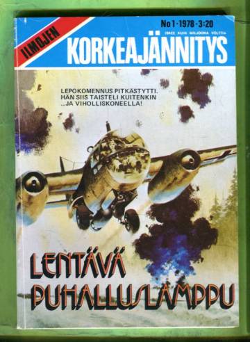 Ilmojen korkeajännitys 1/78 - Lentävä puhalluslamppu