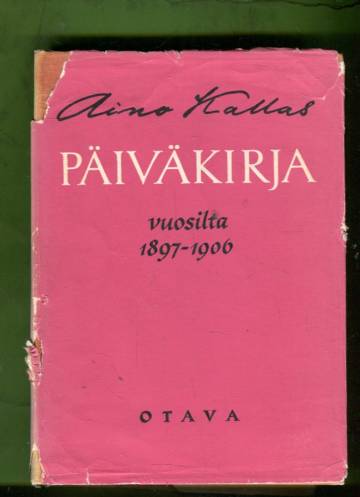 Päiväkirja vuosilta 1897-1906