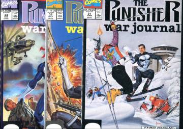 Punisher War Journal Vol. 1 #31-33 Jun-Aug 91 (The Kamchatkan Konspiracy 1-3)