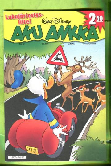 Aku Ankka 32/06 + liite