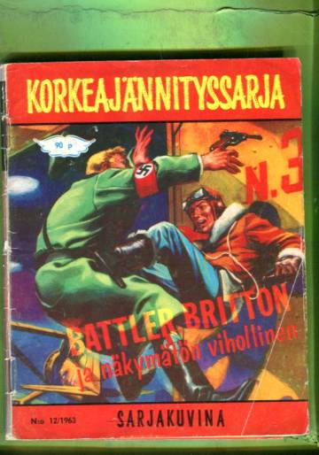 Korkeajännityssarja 12/63 - Battler Britton ja näkymätön vihollinen