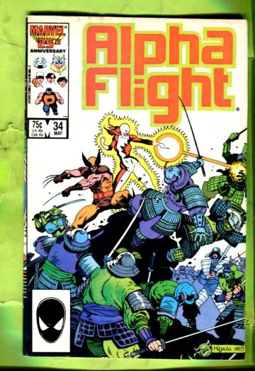 Alpha Flight Vol. 1 #34 May 86
