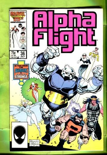 Alpha Flight Vol. 1 #36 Jul 86