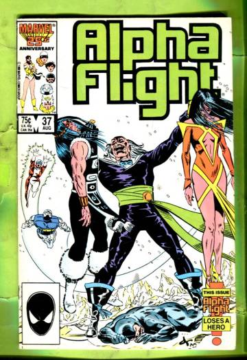 Alpha Flight Vol. 1 #37 Aug 86