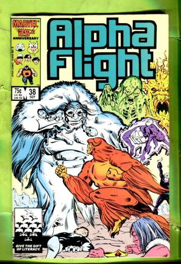 Alpha Flight Vol. 1 #38 Sep 86