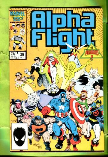 Alpha Flight Vol. 1 #39 Oct 86