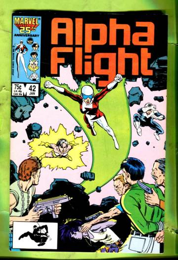 Alpha Flight Vol. 1 #42 Jan 87