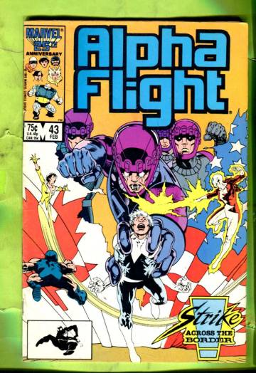 Alpha Flight Vol. 1 #43 Feb 87