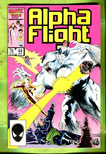 Alpha Flight Vol. 1 #44 Mar 87