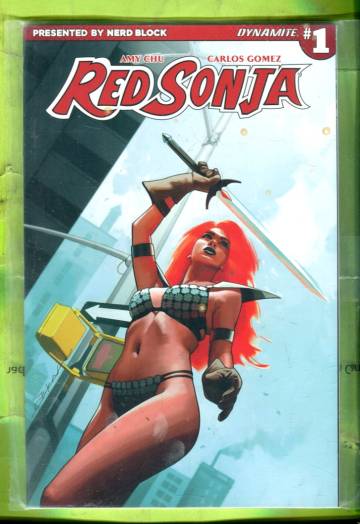 Red Sonja Vol. 4 #1 Jan 17 (Nerd Block Exclusive Cover)