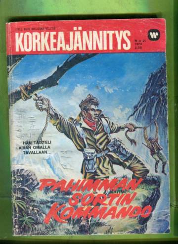Korkeajännitys 21/74 - Pahimman sortin kommando