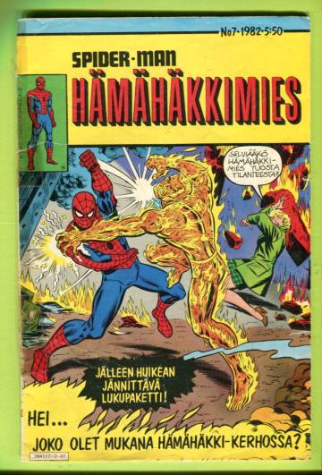 Hämähäkkimies 7/82 (Spider-Man)