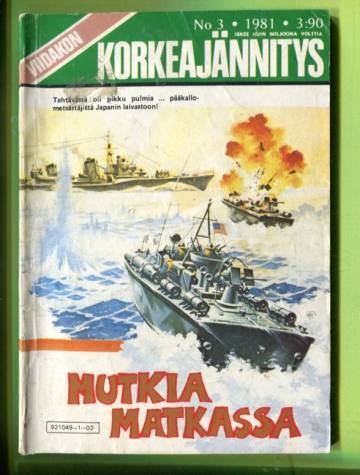 Viidakon korkeajännitys 3/81 - Mutkia matkassa