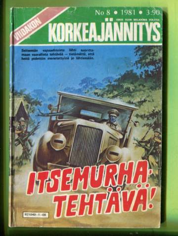 Viidakon korkeajännitys 8/81 - Itsemurhatehtävä!