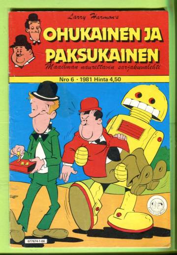 Ohukainen ja Paksukainen 6/81