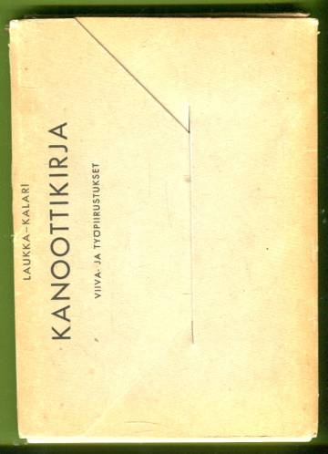 Kanoottikirja - Viiva- ja työpiirustukset