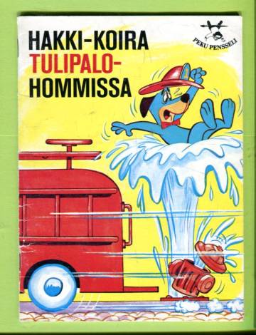 Hakki-koira tulipalohommissa