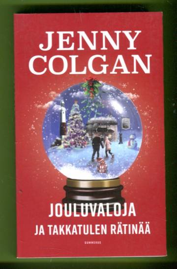 Jouluvaloja ja takkatulen rätinää