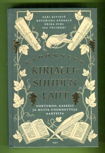 Kadonneet kirjallisuuden lajit - Nokturno, gaseeli ja muita unohdettuja aarteita