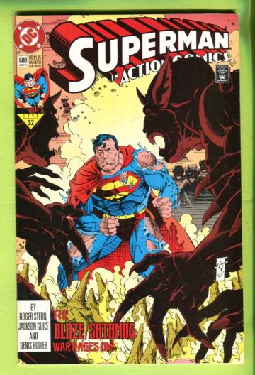 Action Comics #680 Aug 92