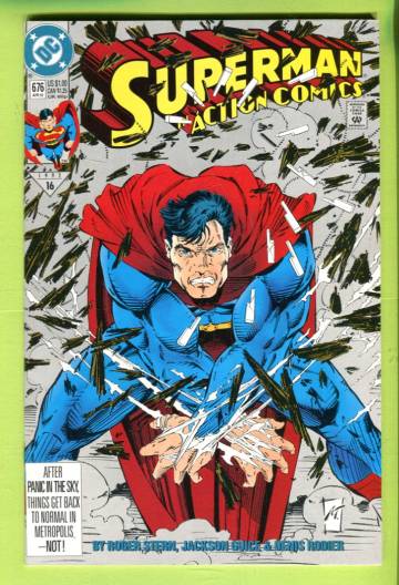 Action Comics #676 Apr 92