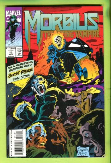 Morbius: The Living Vampire Vol. 1 #15 Nov 93