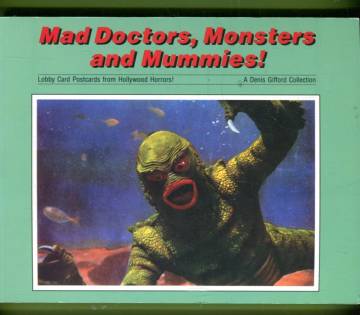 Mad Doctors, Monsters and Mummies! Lobby Card Postcards from Hollywood Horrors