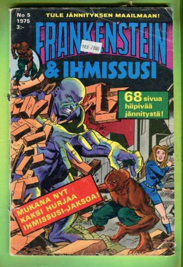 Frankenstein & Ihmissusi 5/75