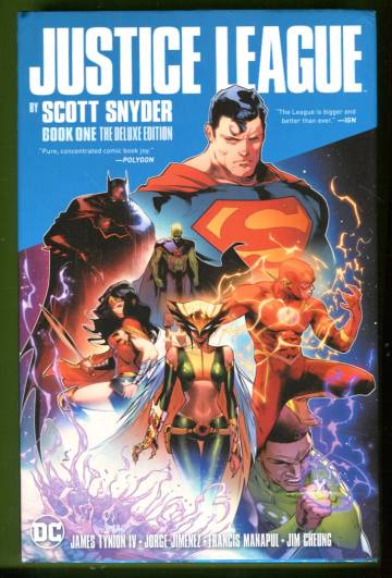 Justice League by Scott Snyder Book 1 of the Deluxe Edition