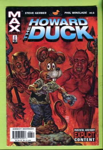 Howard the Duck Vol. 2 #6 Aug 02