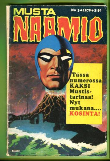 Mustanaamio 3/78