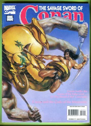 Savage Sword of Conan the Barbarian Vol. 1 #212 Aug 93