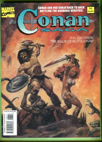 Conan Saga Vol. 1 #86 May 94