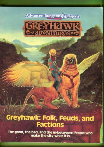 Advanced Dungeons & Dragons 2nd Edition - Greyhawk Adventures: Folk, Feuds, and Factions