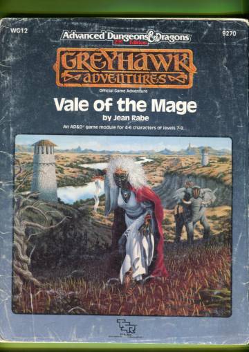 Advanced Dungeons & Dragons 2nd Edition - Greyhawk Adventures: Vale of the Mage