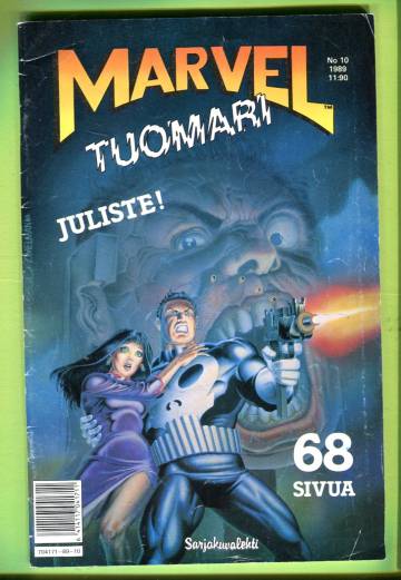 Marvel 10/89 - Tuomari + juliste