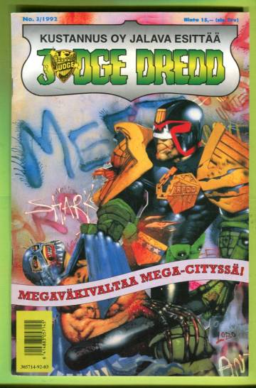 Judge Dredd 3/92
