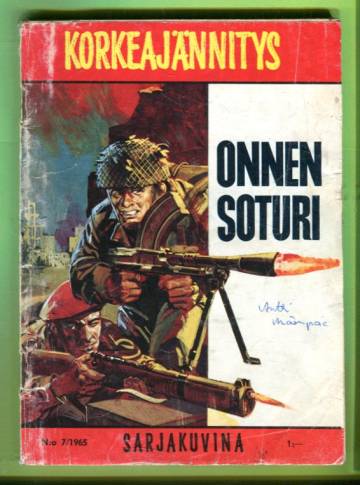 Korkeajännitys 7/65 - Onnensoturi