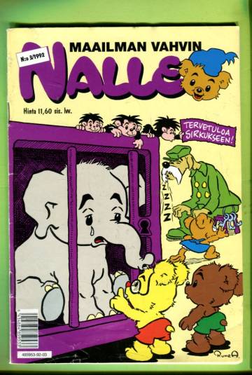 Maailman vahvin nalle 3/92 (Bamse)