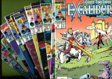Excalibur Vol. 1 #12-19 & #21-24 Sep 89 - Jul 90 (Whole Miniseries)
