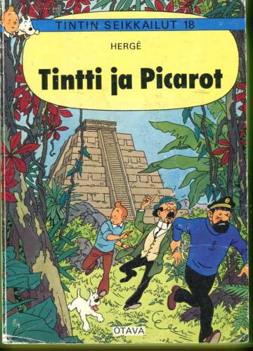 Tintin seikkailut 18 - Tintti ja Picarot (1. painos)