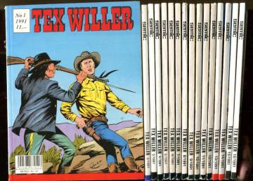 Tex Willer -vuosikerta 1991 (1-16/91)