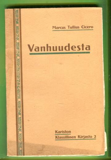 Vanhuudesta (Cato Maior de Senectute)